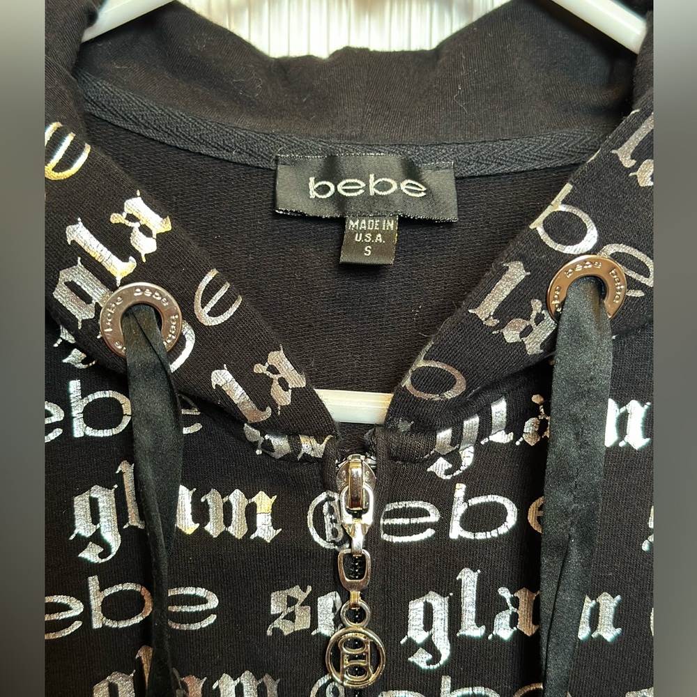 Bebe zip up hoodie - Picture 3 of 3